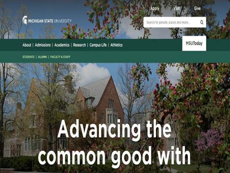 3 ಮಿಚಿಗಾನ್ ಸ್ಟೇಟ್ ಯೂನಿವರ್ಸಿಟಿ: