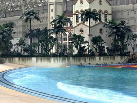  மனோன்மணியம் சுந்தரனார் பல்கலையில் நீச்சல் குளம் 