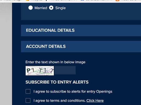 பதிவு செய்ய வேண்டிய தகவல்கள்: