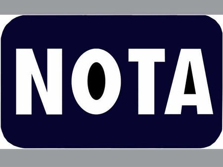6.மாநில தேர்தலில் முதன் முறையாக நோட்டாவிற்கு சின்னம் எங்கு பயன்படுத்த பட்டது 