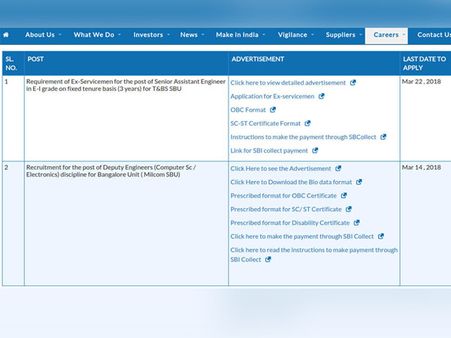 பெல் நிறுவன அறிவிப்பு: