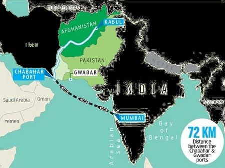 3. இந்தியாவின் உதவியாக் ஈரானில் எந்த துறைமுக பயன்பாடு துவக்கம் நடைபெறவுள்ளது?