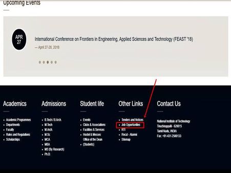 2. அறிவிப்பு லிங்க்: