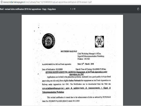 6. அறிவிப்பு: