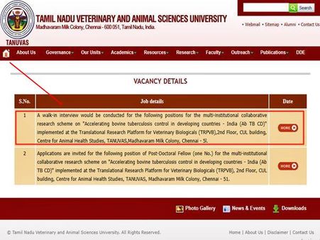 3. அறிவிப்பு இணைப்பு: