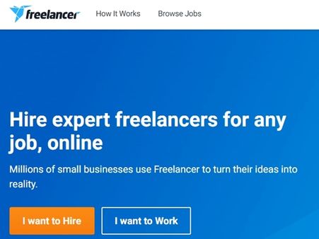 Freelancer (ஃப்ரீலான்சர்) https://www.freelancer.in/