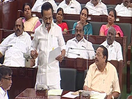 எதிர்க்கட்சித் தலைவர் ஸ்டாலின்:-