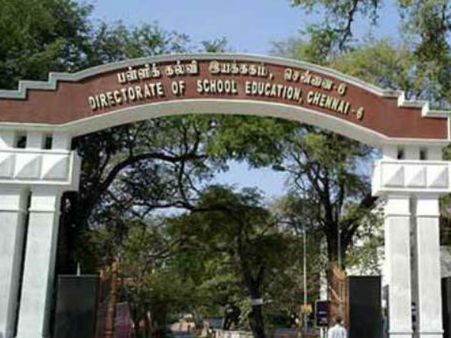 பள்ளிக் கல்வித் துறை விளக்கம்