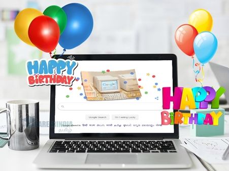 ஹேப்பி பர்த்டே கூகுள்