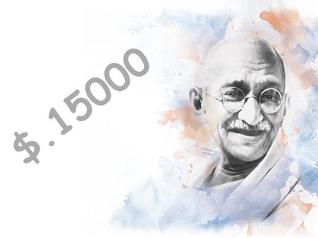 காந்தியின் ஊதியம்