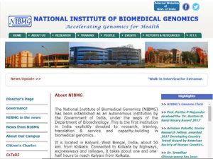 NIBMG में लेबोरेटरी मैनेजर, डाटा एनालिस्ट और अन्य पदों पर भर्ती