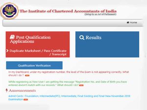 ICAI Admit Card November 2018: CA फाइनल और IPCC के एडमिट कार्ड जारी, ऐसे करें आवेदन
