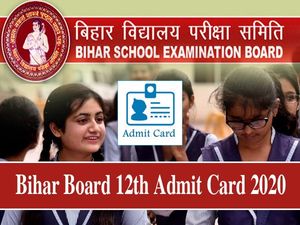 Bihar Board 12th Admit Card 2020 Download PDF / बिहार बोर्ड 12वीं परीक्षा एडमिट कार्ड 2020 डाउनलोड