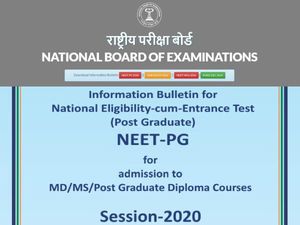 NEET PG Counseling 2020 Date: नीट पीजी कोउसलिंग 2020 4 मई को समाप्त, जानें पूरी डिटेल