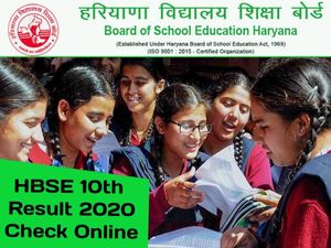 Haryana Board 10th Result 2020 Date Time Check Online: हरियाणा बोर्ड 10वीं रिजल्ट 2020 डेट टाइम चेक