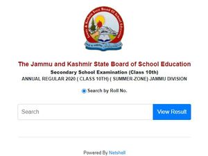 JKBOSE 10th Result 2020: जेकेबीओएसई 10वीं रिजल्ट 2020 जम्मू डिवीजन के लिए घोषित, यहां करें चेक