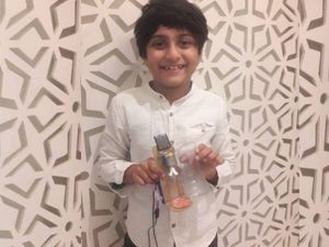 Innovation: 8 साल के शौर्य शेनॉय ने बनाया सैनिटाइजर कैप्सूल, ऐसे करेगा काम