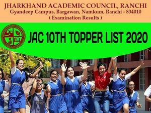 Jharkhand 12th Topper List 2020: झारखंड बोर्ड जेएसी 12वीं रिजल्ट 2020 टॉपर लिस्ट यहां देखें