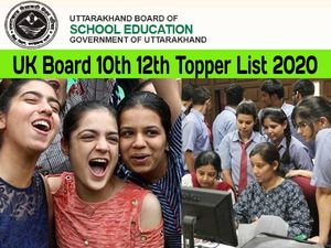 UK Board 10th 12th Topper List 2020: उत्तराखंड बोर्ड 10वीं 12वीं रिजल्ट 2020 टॉपर लिस्ट यहां देखें