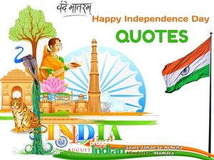 Independence Day Quotes In Hindi 2021: 15 अगस्त स्वतंत्रता दिवस कोट्स से कहें हैप्पी इंडिपेंडेंस डे