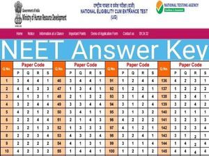 NEET Final Answer Key 2020 Download PDF: नीट फाइनल आंसर की 2020 पीडीएफ डाउनलोड करें