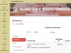 GPSC Recruitment 2021 Notification: जीपीएससी भर्ती प्रक्रिय 10 Nov से शरू, 1 दिसंबर तक करें आवेदन 