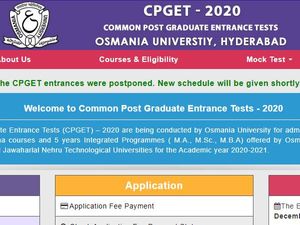 CPGET 2020 Exam Date: उस्मानिया विश्वविद्यालय सीपीजीईटी परीक्षा की नई तिथि जारी, देखें शेड्यूल