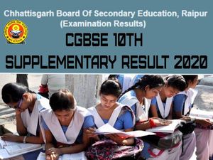 CGBSE 10th Supplementary Result 2020: छत्तीसगढ़ बोर्ड 10वीं सप्लीमेंट्री रिजल्ट 2020 घोषित, करें चेक