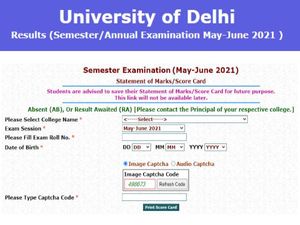DU PG Result 2021 Marksheet Download: डीयू पीजी रिजल्ट 2021 मार्कशीट डाउनलोड करें