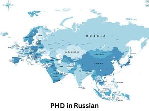 रशियन में पीएचडी कैसे करें (Career in PHD Russian)