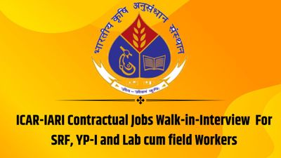ICAR-IARI Hiring 2023: आईसीएआर ने निकाली 12वीं से MSc के छात्रों के लिए भर्ती, वेतन 4 लाख से पार