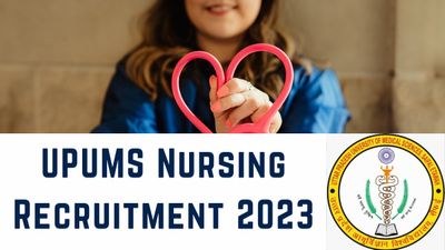 UPUMS Nursing Recruitment 2023: उत्तर प्रदेश में नर्सिंग पदों की निकली वैकेंसी, सालाना वेतन 10 लाख के पार