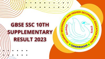 GSEB SSC Supplementary Result 2023: जीबीएसई 10वीं पूरक रिजल्ट 2023 घोषित, gseb.org से करें रिजल्ट चेक