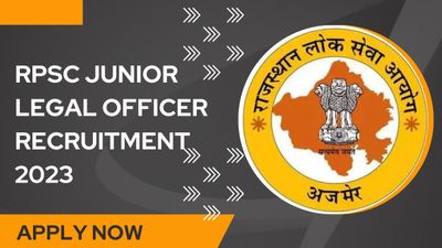 RPSC JLO recruitment 2023: जूनियर लीगल ऑफिसर भर्ती अधिसूचना जारी, 140 पदों के लिए आवेदन आज से शुरू