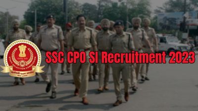 SSC CPO  SI Recruitment 2023: ग्रेजुएट उम्मीदवारों के लिए निकली एसआई भर्ती 2023, देखें पूरी डिटेल्स