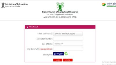 NTA ने जारी किए ICAR पीजी, पीएचडी रिजल्ट 2023, icar.nta.nic.in से करें स्कोरकार्ड डाउनलोड