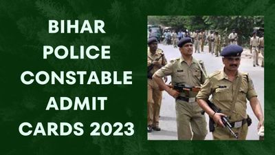 Bihar Police Constable Admit Card 2023: बिहार पुलिस कॉन्स्टेबल परीक्षा के लिए एडमिट कार्ड लिंक हुआ एक्टिव