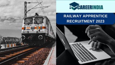 Railway Apprentice Recruitment 2023: 12वीं और आईटीआई पास के लिए अपरेंटिस पदों पर निकली भर्ती, सीधा लिंक