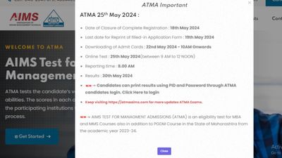 ATMA Admit Card 2024 (Out): एटीएमए एडमिट कार्ड हुए जारी, डाउनलोड लिंक यहां