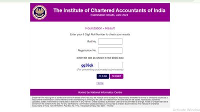 ICAI CA फाउंडेशन जून परिणाम 2024 हुए जारी, 14.96% छात्र हुए पास, डाउनलोड लिंक यहां