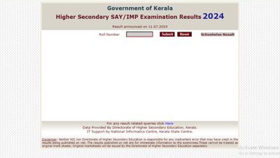 Kerala Plus Two SAY रिजल्ट 2024 हुए जारी, डाउनलोड लिंक यहां