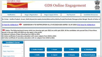 इंडिया पोस्ट जीडीएस भर्ती 2024 पहली मेरिट लिस्ट जारी, PDF डाउनलोड कर चेक करें नाम और रोलनंबर