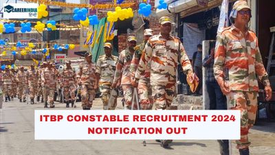 ITBP Constable Recruitment 2024 के लिए आवेदन 2 सिंतबर से शुरू, 10वीं पास करें आवेदन, लिंक यहां