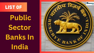 भारत में सार्वजनिक क्षेत्र के बैंकों की सूची | List of Public Sector Banks In India
