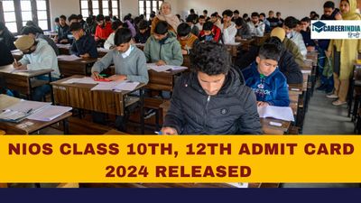 NIOS Class 10th, 12th Admit Card: अक्टूबर की प्रैक्टिकल परीक्षा के लिए NIOS हॉल टिकट जारी, सीधा लिंक