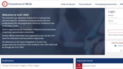 CLAT 2025 के आवेदन के लिए अंतिम तिथि बढ़ी, consortiumofnlus.ac.in पर शीघ्र करें आवेदन