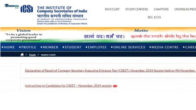 ICSI CSEET Result 2024 OUT: आईसीएसआई ने icsi.edu पर जारी किए सीएसईईटी रिजल्ट, स्कोरकार्ड लिंक