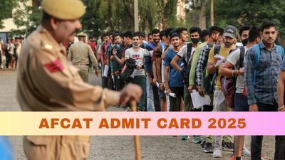 AFCAT Admit Card 2025: एफकैट प्रवेश पत्र 7 फरवरी को जारी किया जाएगा, कैसे डाउनलोड करें, यहां देखें