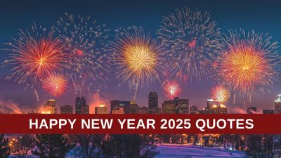 Happy New Year 2025 Quotes: हैप्पी न्यू ईयर कोट्स पढ़ें यहां, प्रियजनों को भेजें और नए साल की खुशियां मनाएं