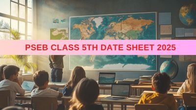 PSEB Class 5th Date Sheet 2025: तैयारी कर दें तेज! पंजाब बोर्ड 5वीं की परीक्षाएं 7 मार्च से होंगी शुरू